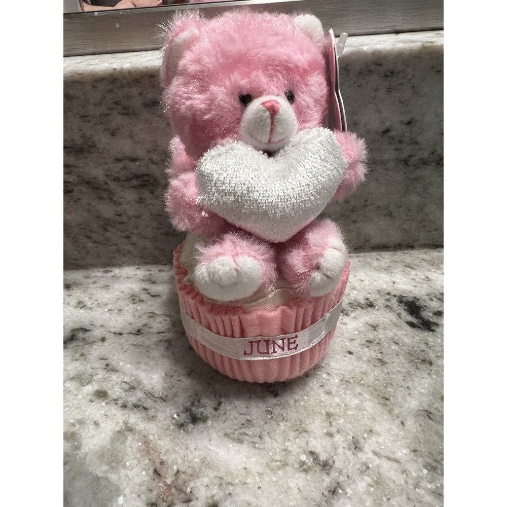 5" Milly The Pinkest Kitten Cupcake-June Birthday Girl‎ Aurora
